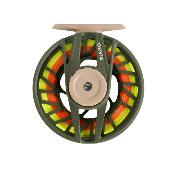 Orvis Clearwater Cast Reel And 2 Spare Spools - Dark Pine