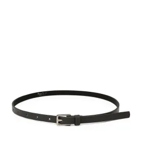 Part Two Charissa thin leather black belt 30308088