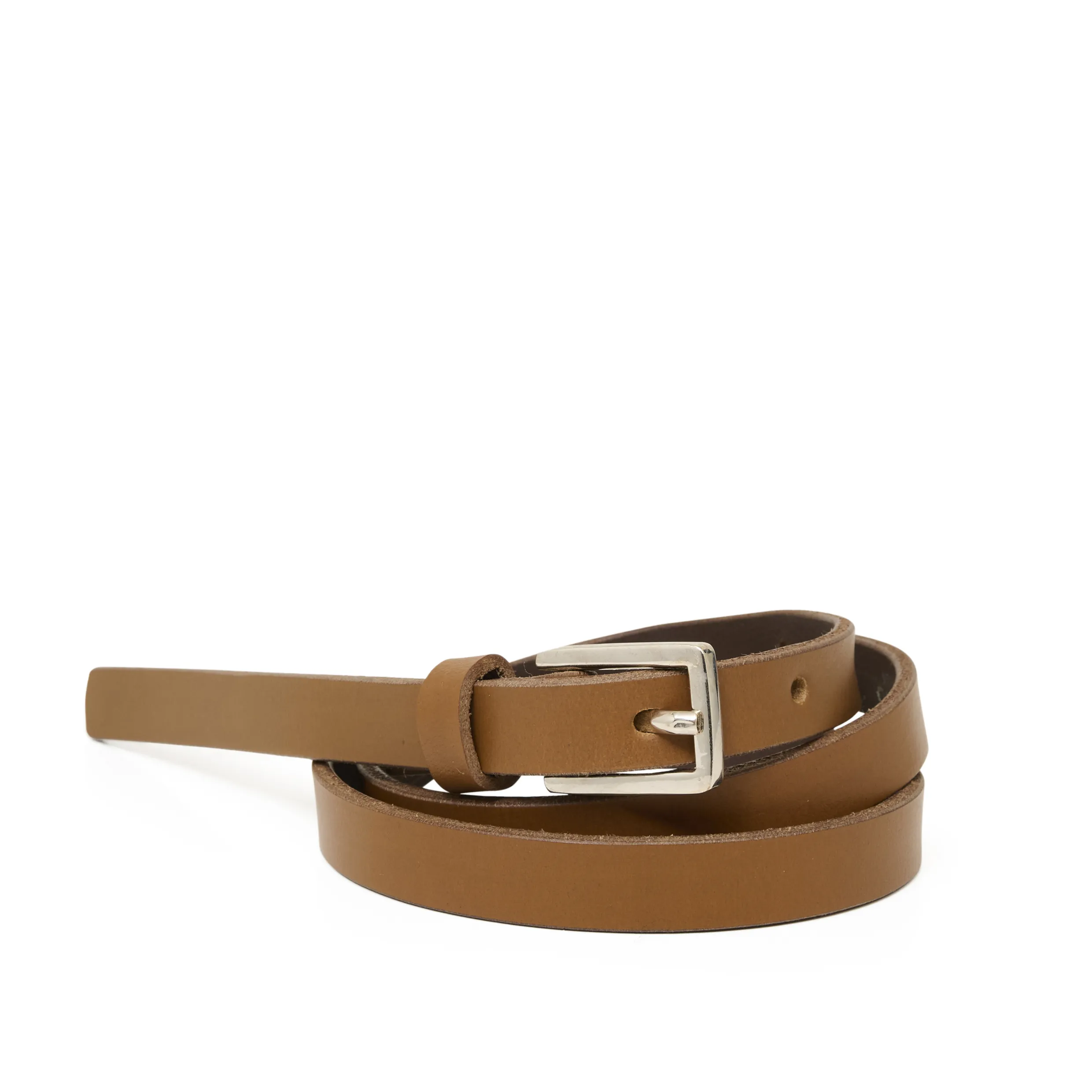 Part Two Charissa Thin Leather Brown belt 30308088