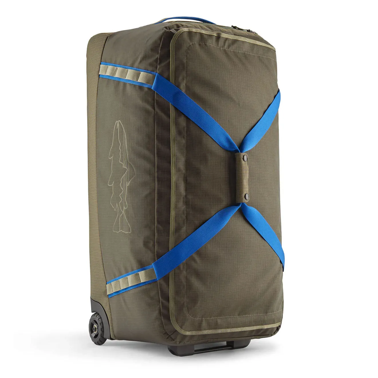 Patagonia Black Hole Wheeled Duffel 100L Basin Green