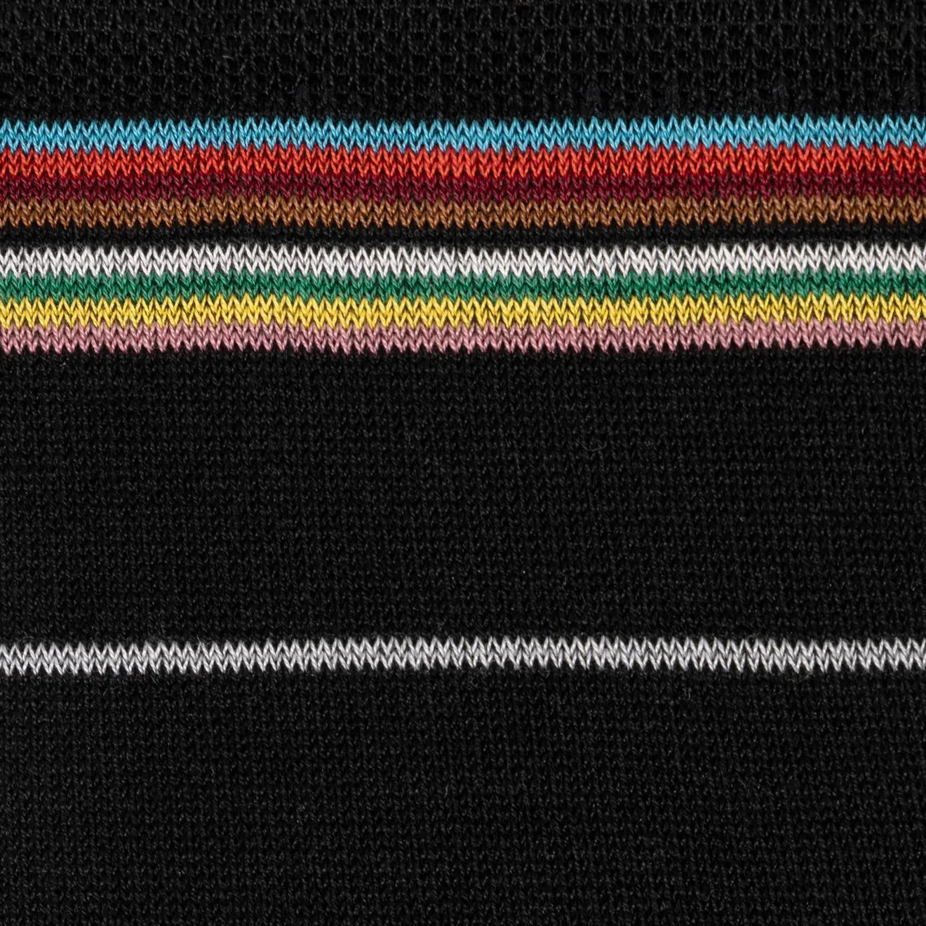 Paul Smith Cotton-Blend Pinstripe Socks Black