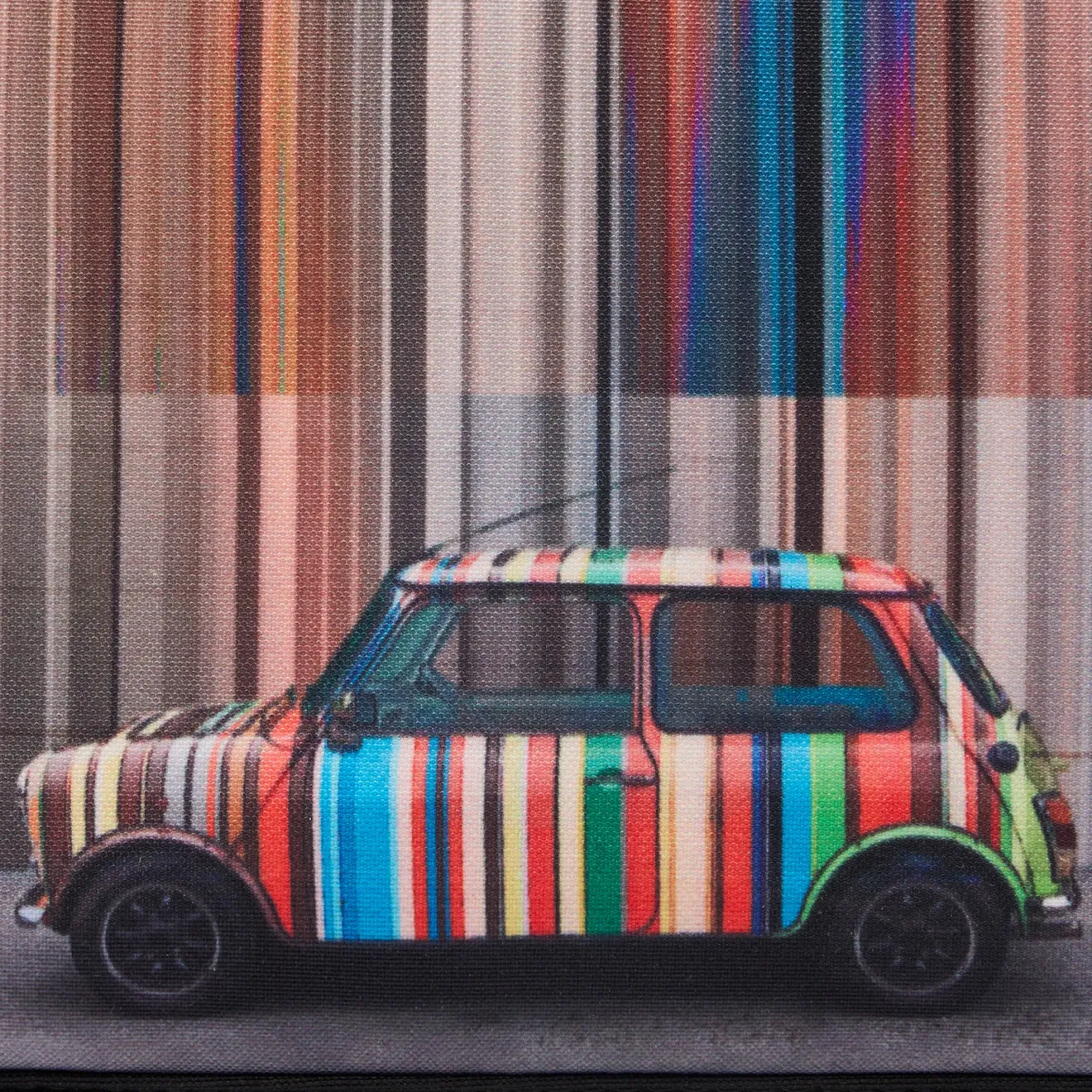 Paul Smith Mini Stripe Wash Bag Print