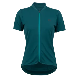 Pearl Izumi Quest Women's Cycling Jersey (Dark Spruce/Gulf Teal)