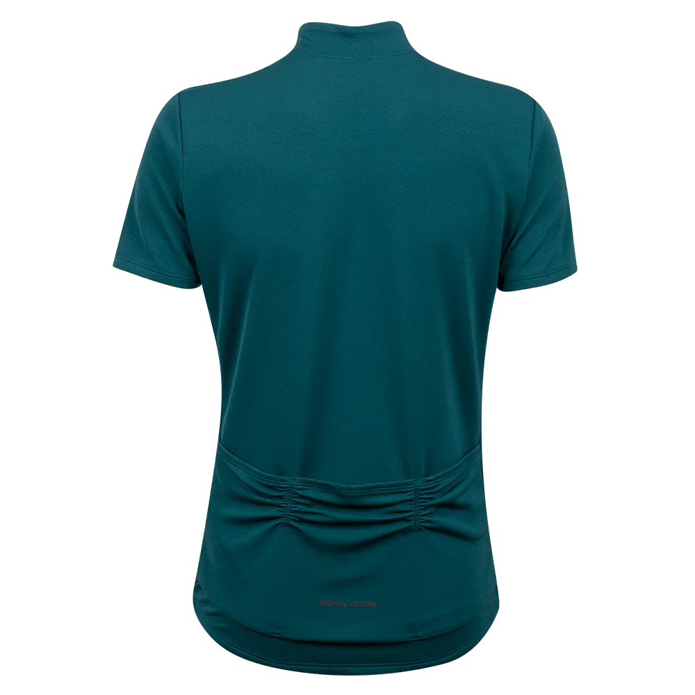 Pearl Izumi Quest Women's Cycling Jersey (Dark Spruce/Gulf Teal)