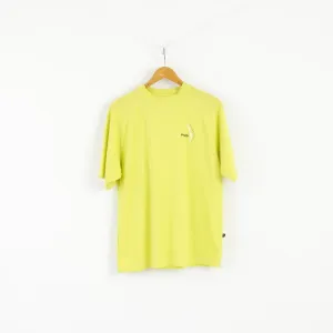 Ping Men M Shirt Neon Green Golf  Short Sleeve Activewear Top