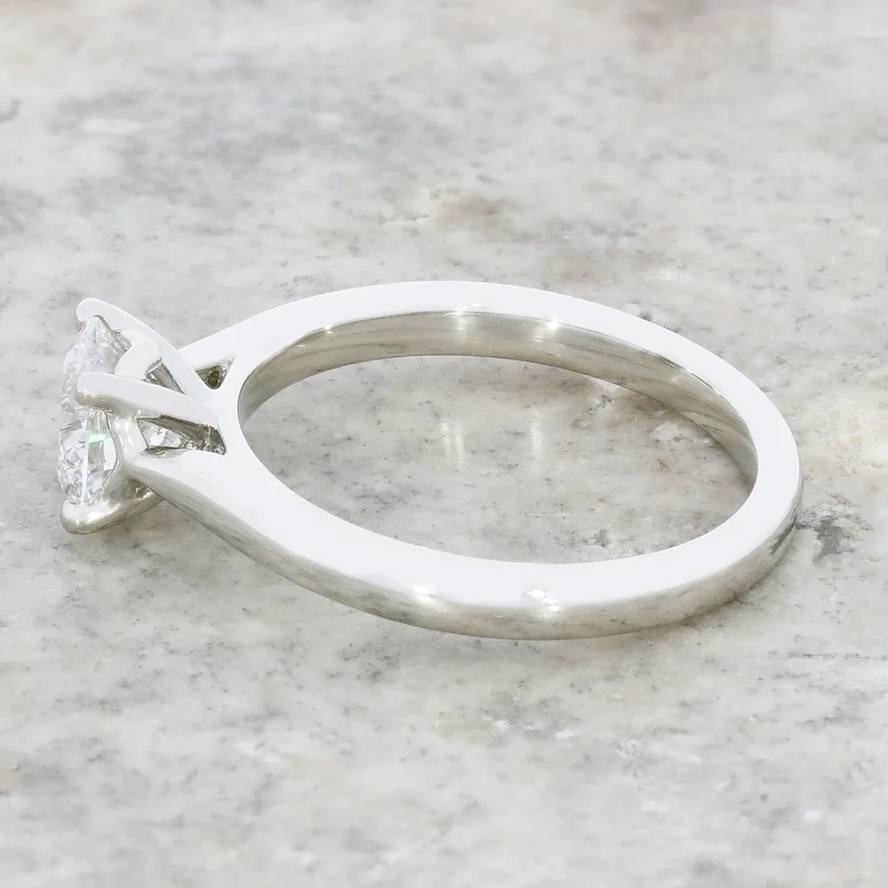 Platinum 1.00cts Lab Grown Diamond Solitaire Ring