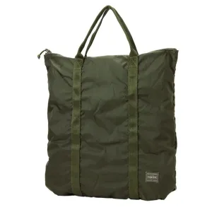 Porter-Yoshida and Co Flex 2-Way Tote Bag Olive Drab