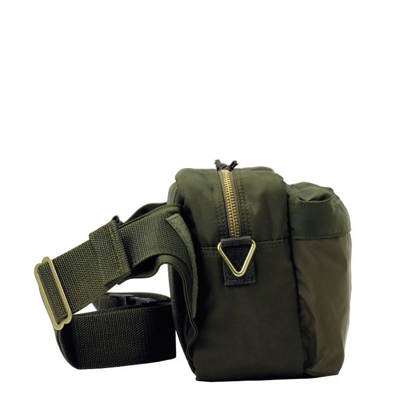 Porter-Yoshida and Co Force 2 Way Waist Bag Olive Drab