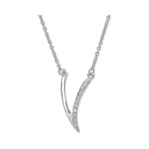Purity Sterling Silver Cubic Zirconia Necklace PUR3852N