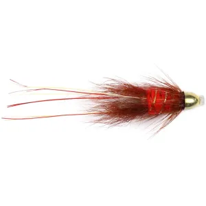 Red Francis Mini Conehead Flies