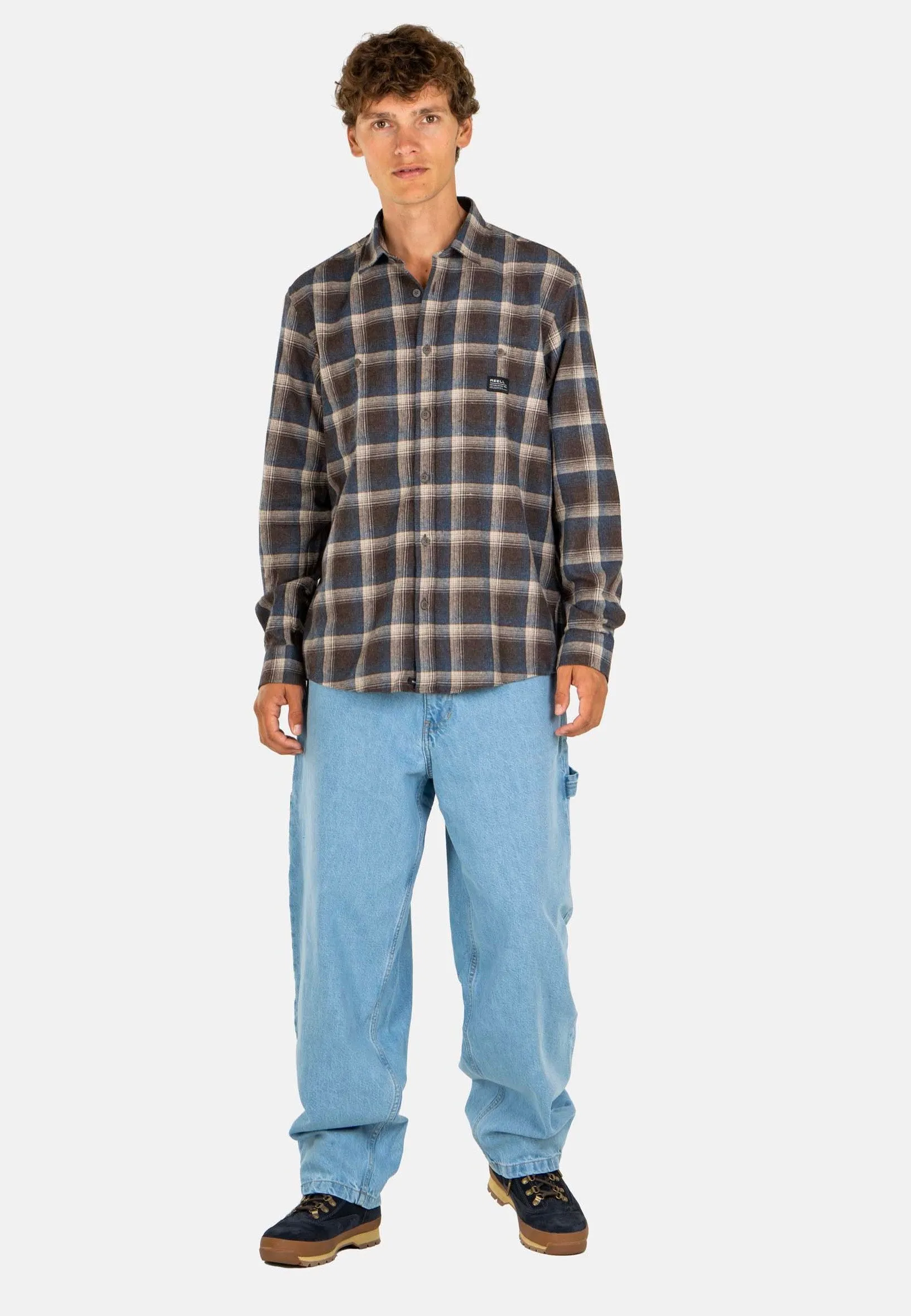 REELL - Baggy Worker Iconic Light Blue - Jeans
