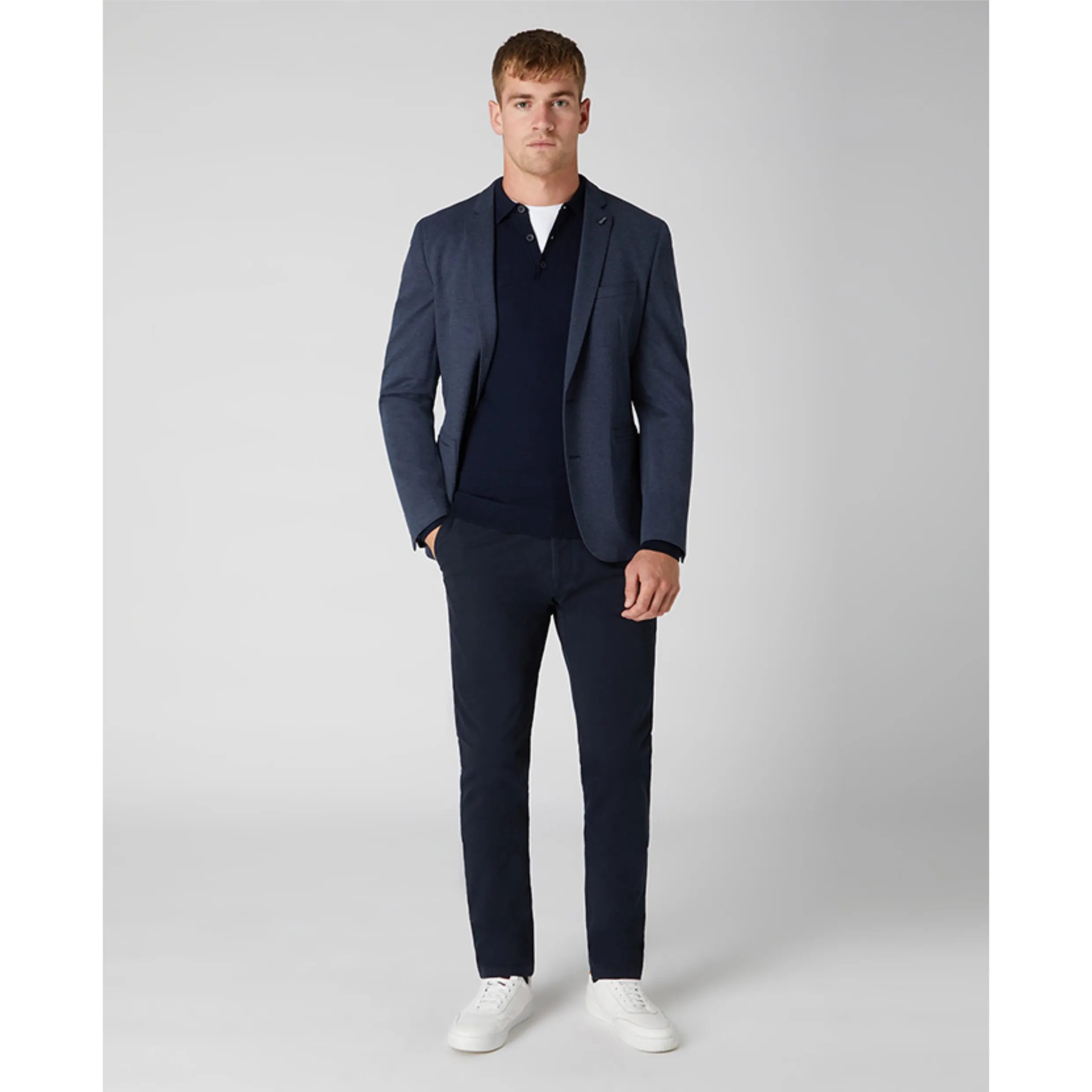 Remus Uomo Favian Jacket Dark Blue 12326