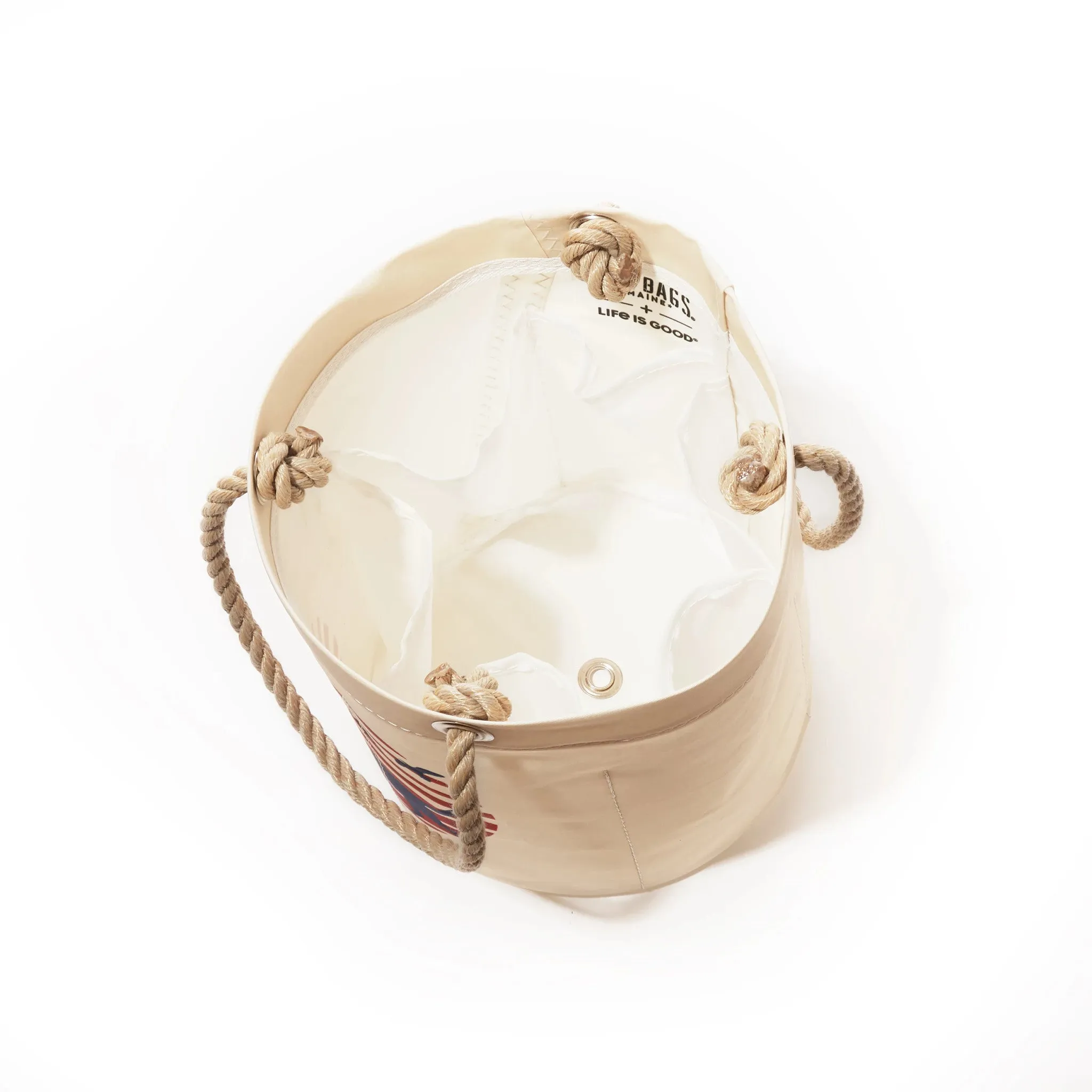 Retro Retriever Sea Bags Beverage Bucket Bag Life is Good