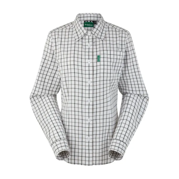 Ridgeline Ladies Sedgebrook Shirt - Deep Forest/Smokey Olive