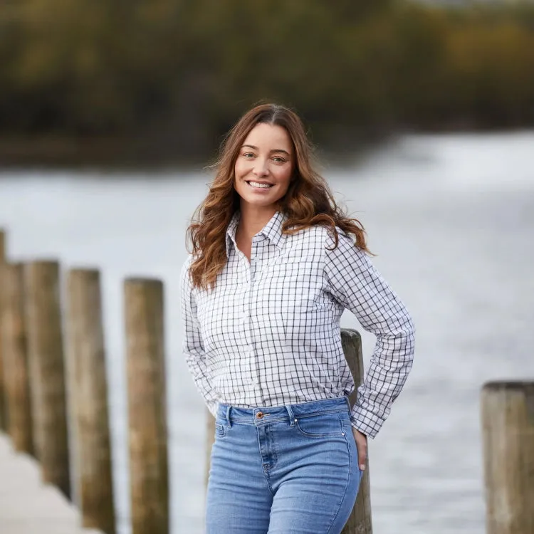 Ridgeline Ladies Sedgebrook Shirt - Navy/Storm