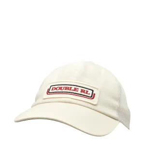 RRL by Ralph Lauren Logo-Patch Twill Trucker Cap White