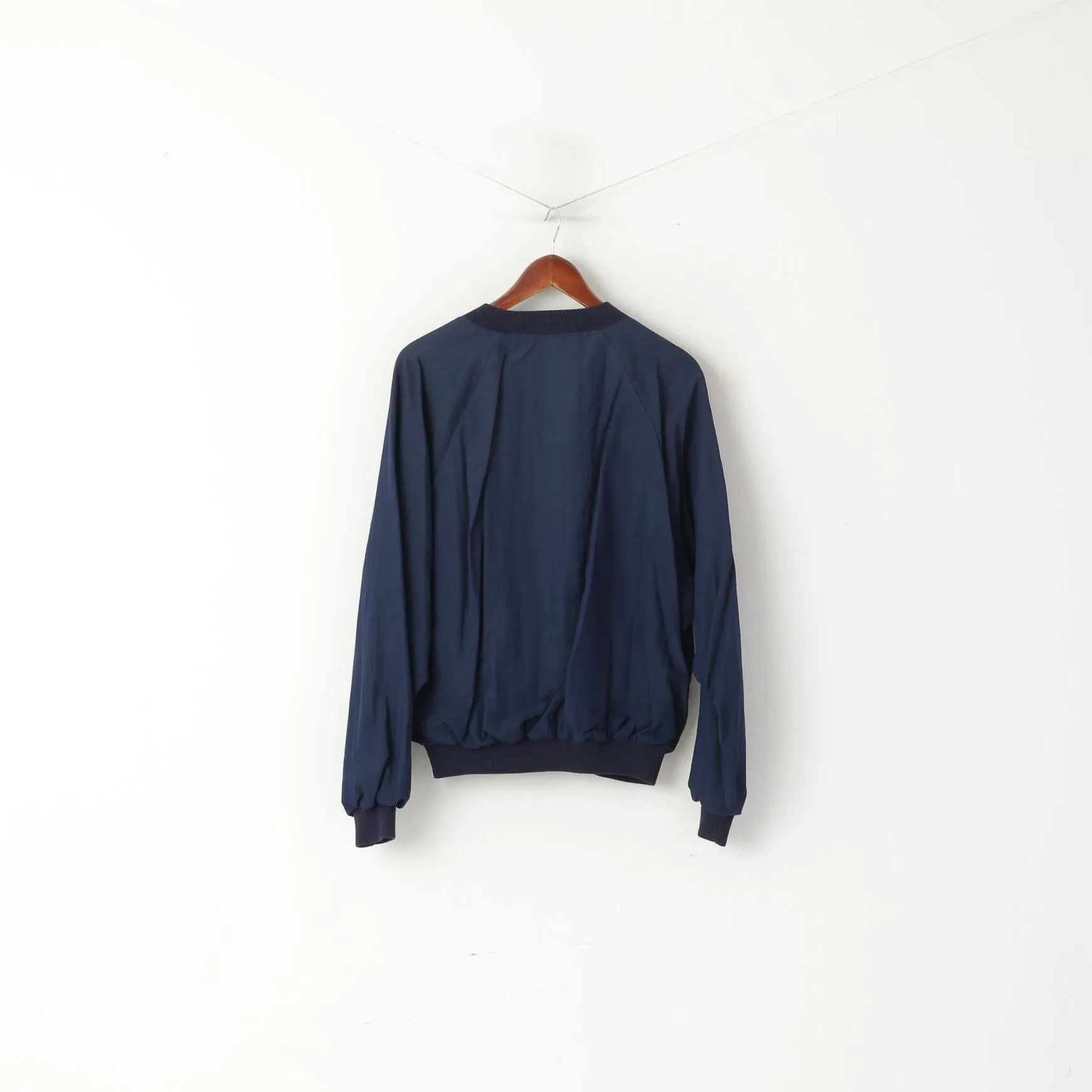 Rukka Men M Pullover Jacket Navy Vintage V Neck Finland Sportswear Outdoor Top