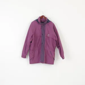 Rukka Selection Outdoor wear Men M Jacket Purple Vintage hood