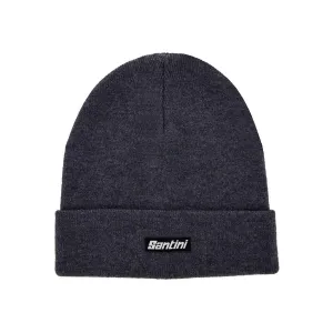 Santini Beani Wool Unisex Cycling Cap (Titanium)