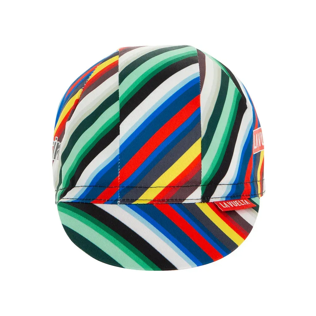 Santini La Vuelta Official Cycling Cap (Print)