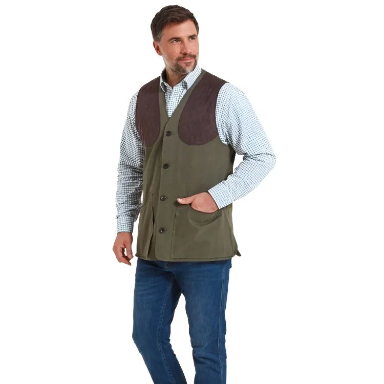 Schoffel All Season Shooting Vest - Dark Olive