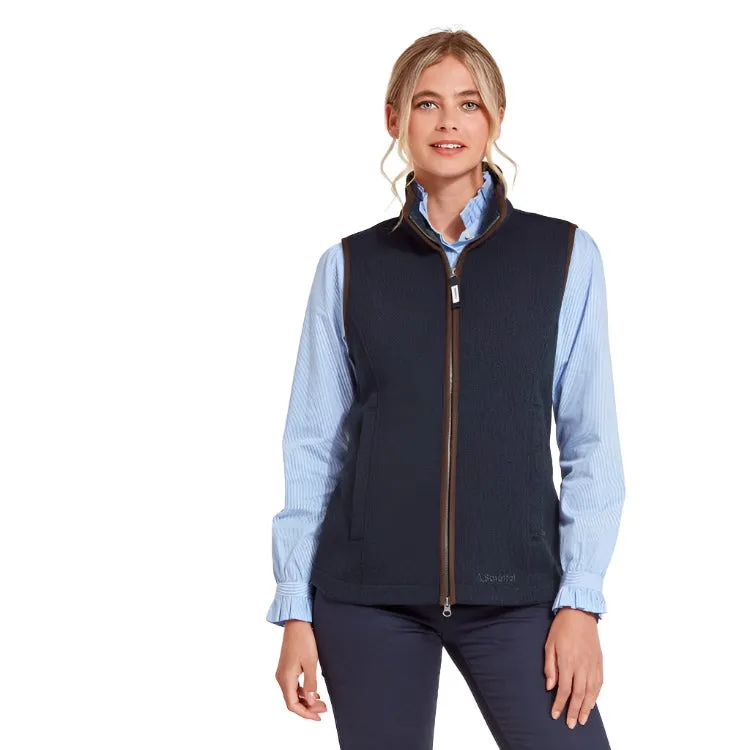 Schoffel Ladies Ashton Fleece Gilet - Midnight