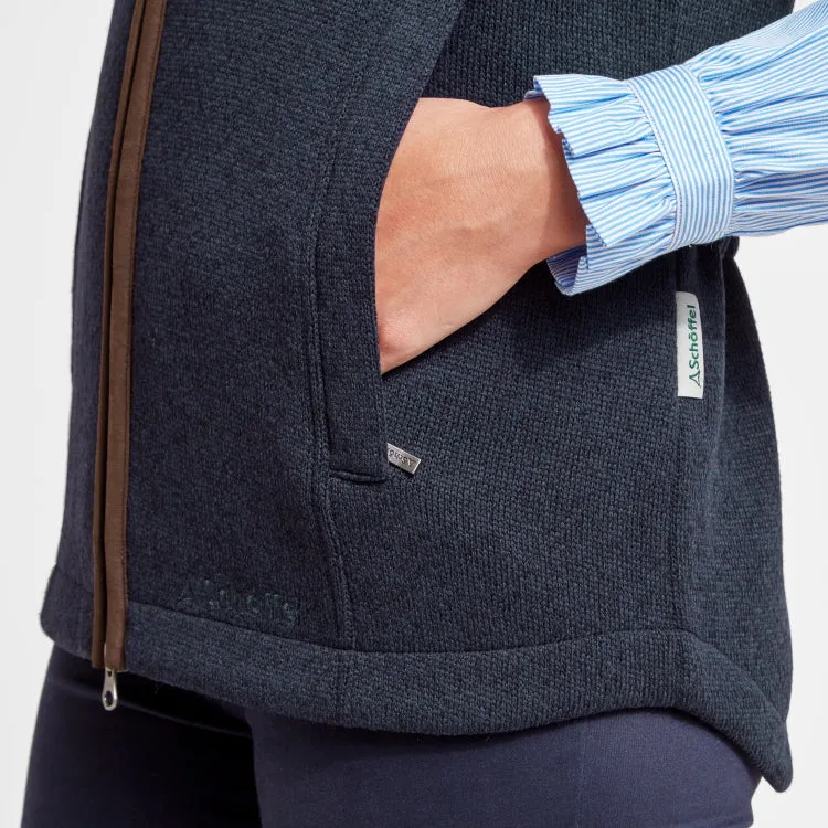 Schoffel Ladies Ashton Fleece Gilet - Midnight
