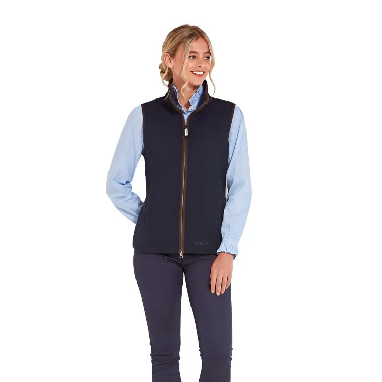 Schoffel Ladies Ashton Fleece Gilet - Midnight