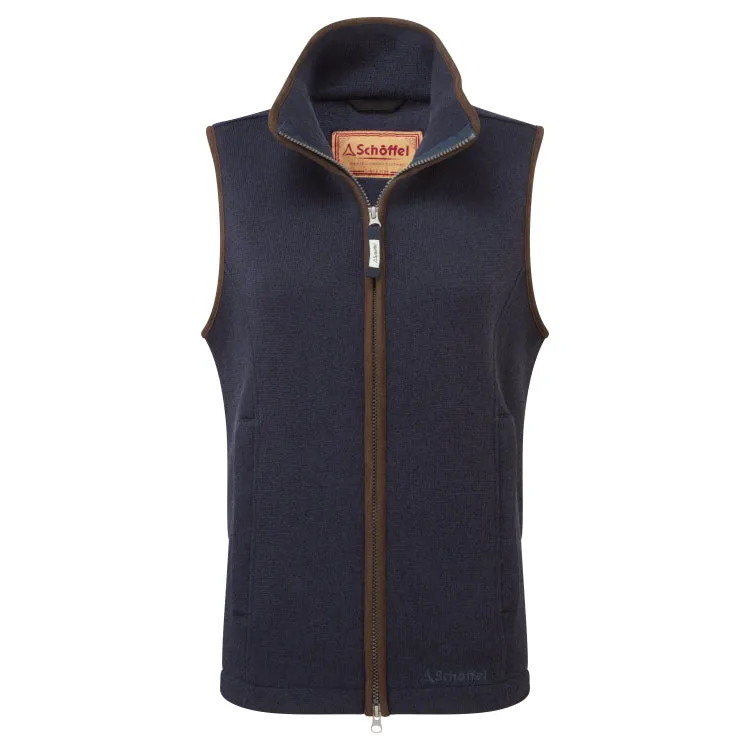 Schoffel Ladies Ashton Fleece Gilet - Midnight
