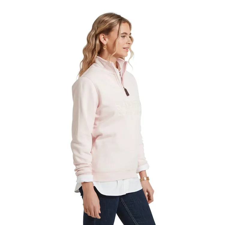 Schoffel Ladies St Issey Sweatshirt - Mauve Blush