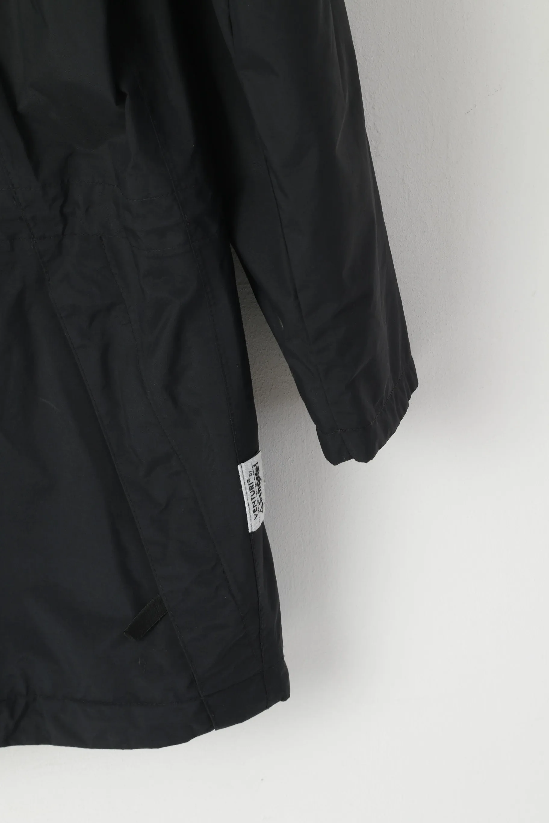 Schoffel Men 42 52 L Jacket BlackNylon Venturi Leightweight Outdoor Full Zip Top