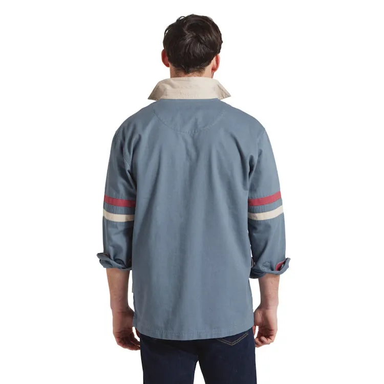 Schoffel Truro Deck Shirt - Dark Pigeon Blue