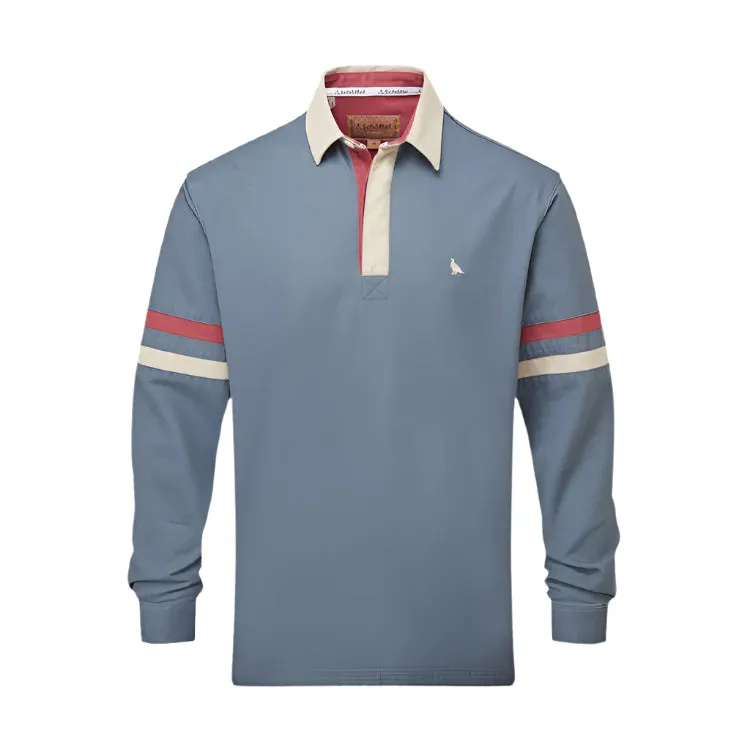 Schoffel Truro Deck Shirt - Dark Pigeon Blue