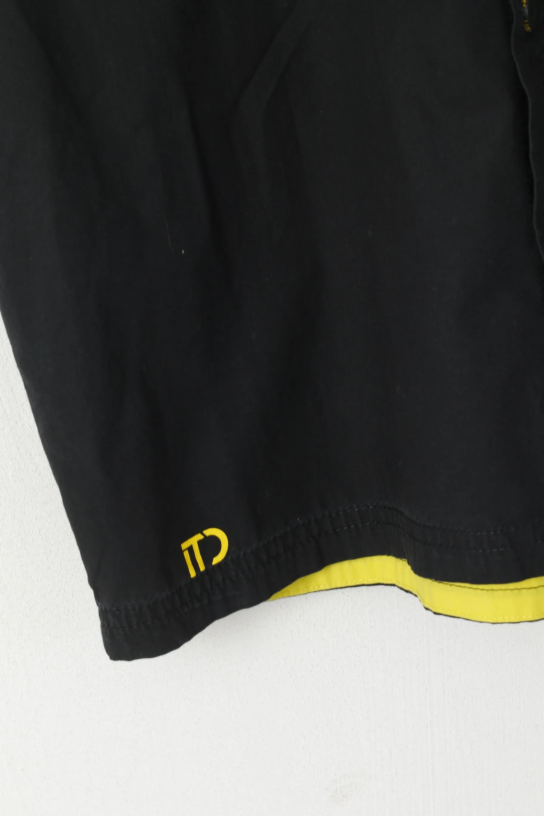 Scott Men M Casual Shirt Black Cotton Factory Team Cycling Bike ITD Top