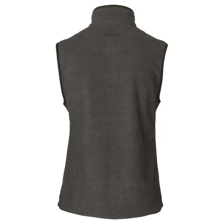 Seeland Ladies Woodcock Ivy Fleece Waistcoat - Dark Grey Melange
