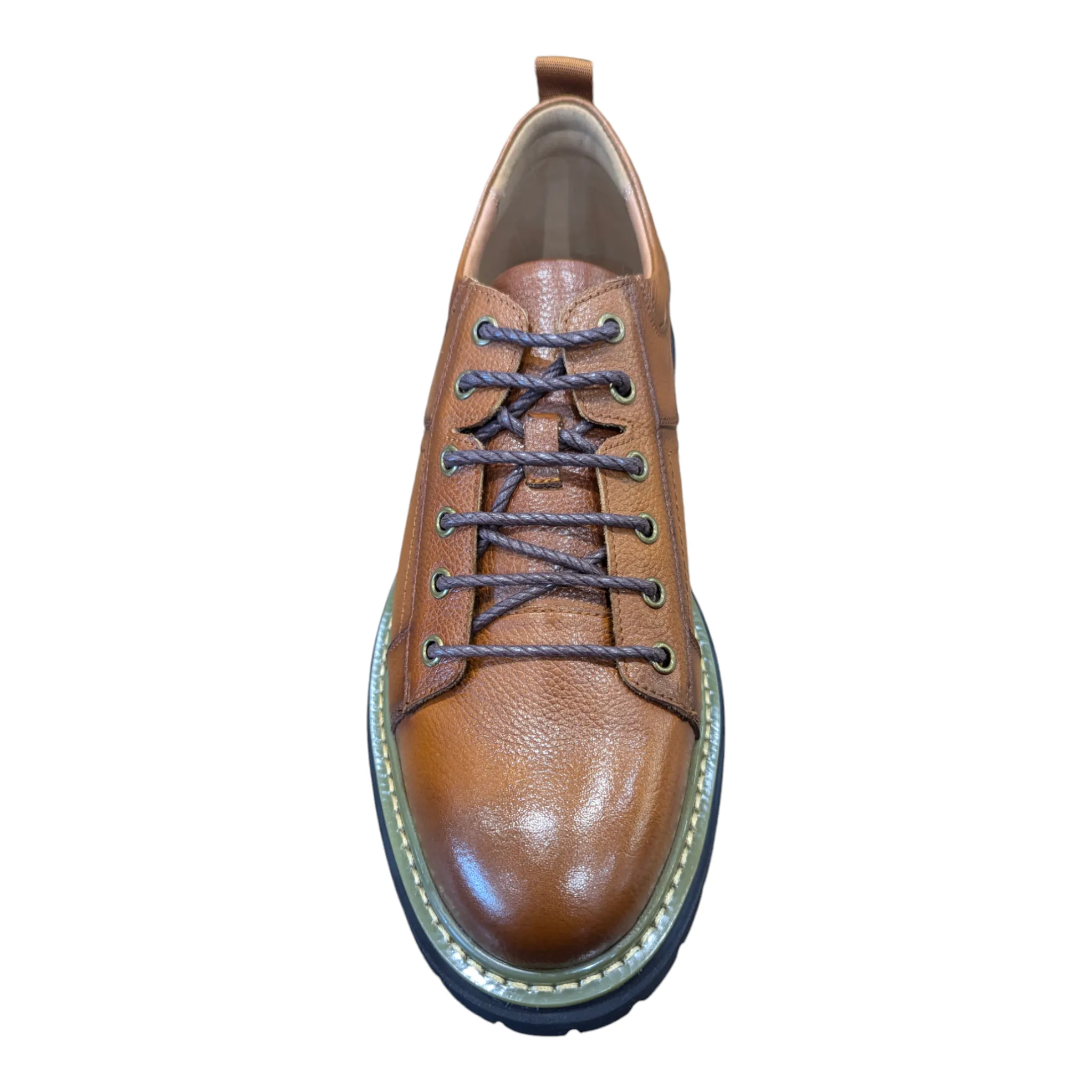Sergio Duletti Declan Leather Walking Shoe Brown