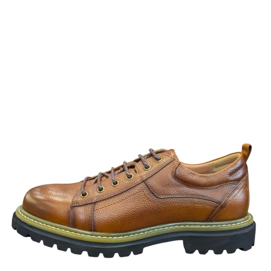 Sergio Duletti Declan Leather Walking Shoe Brown