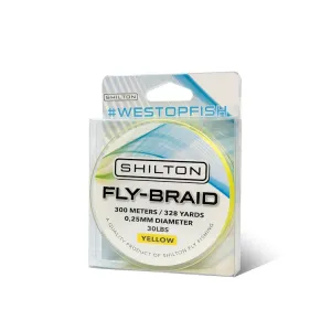 Shilton Fly Braid - Yellow - 300m