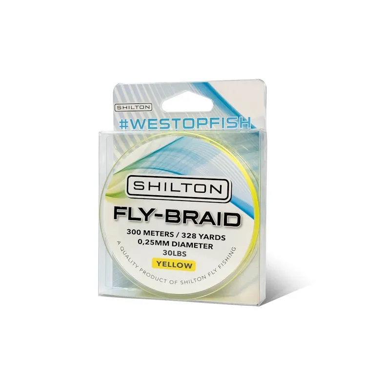 Shilton Fly Braid - Yellow - 300m