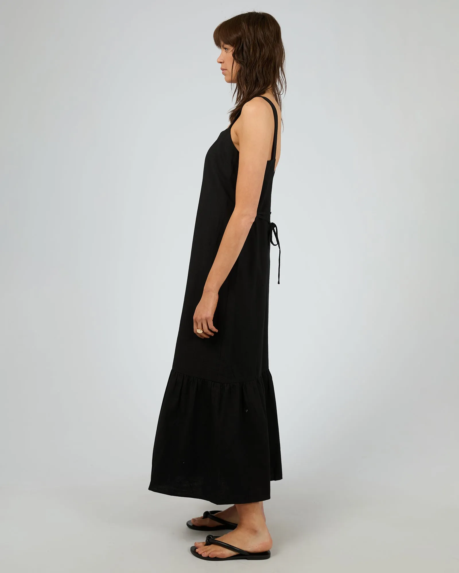 Silent Theory Willa Maxi Dress Black