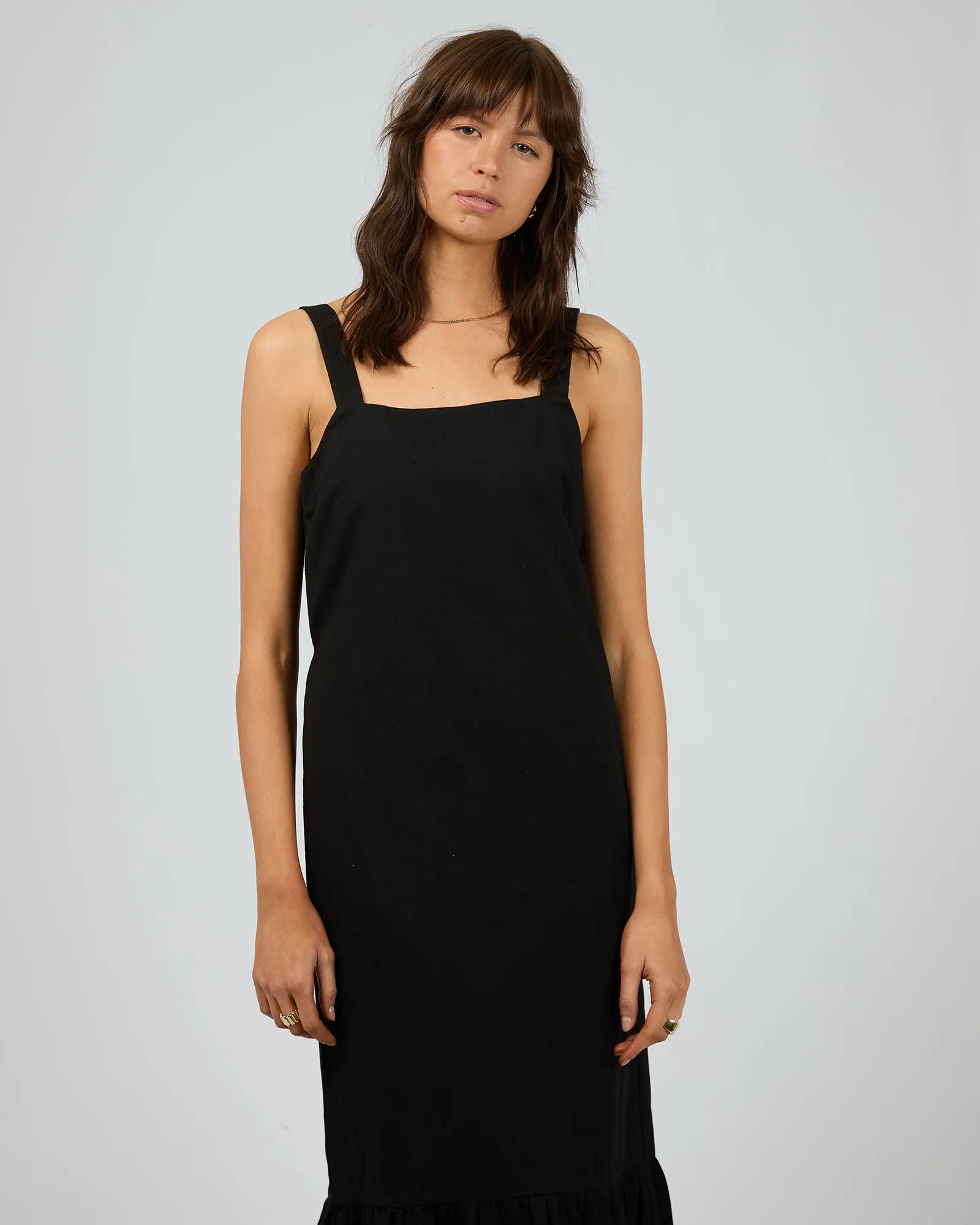 Silent Theory Willa Maxi Dress Black