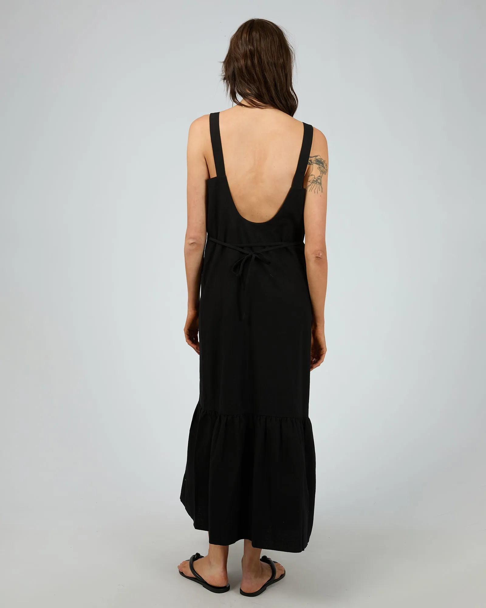 Silent Theory Willa Maxi Dress Black