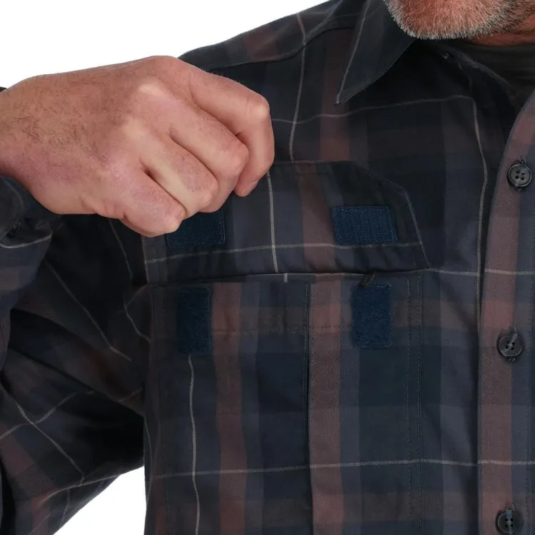 Simms ColdWeather Long Sleeved Shirt - Selvedge Logan Plaid