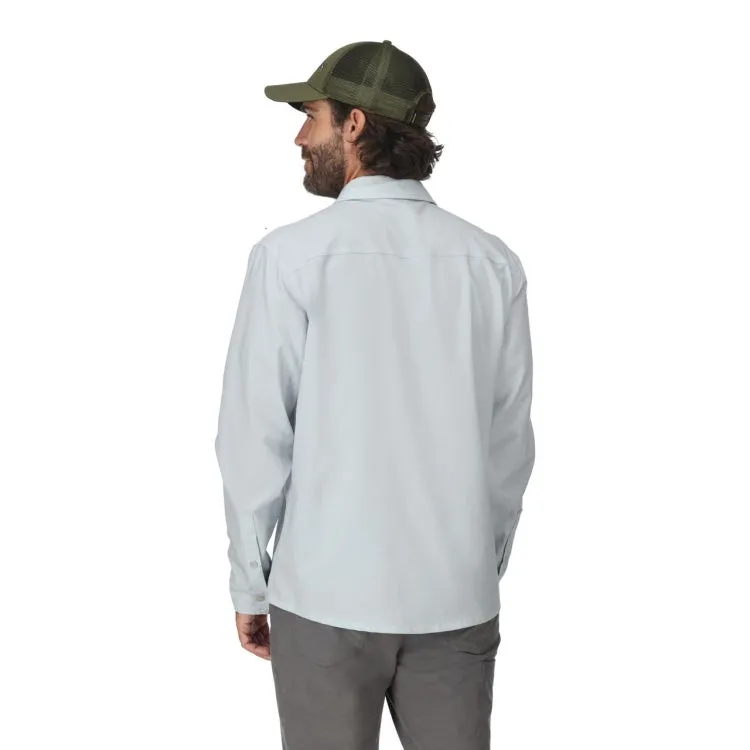Simms No-See-Um Bugstopper Shirt - Bimini Blue Heather