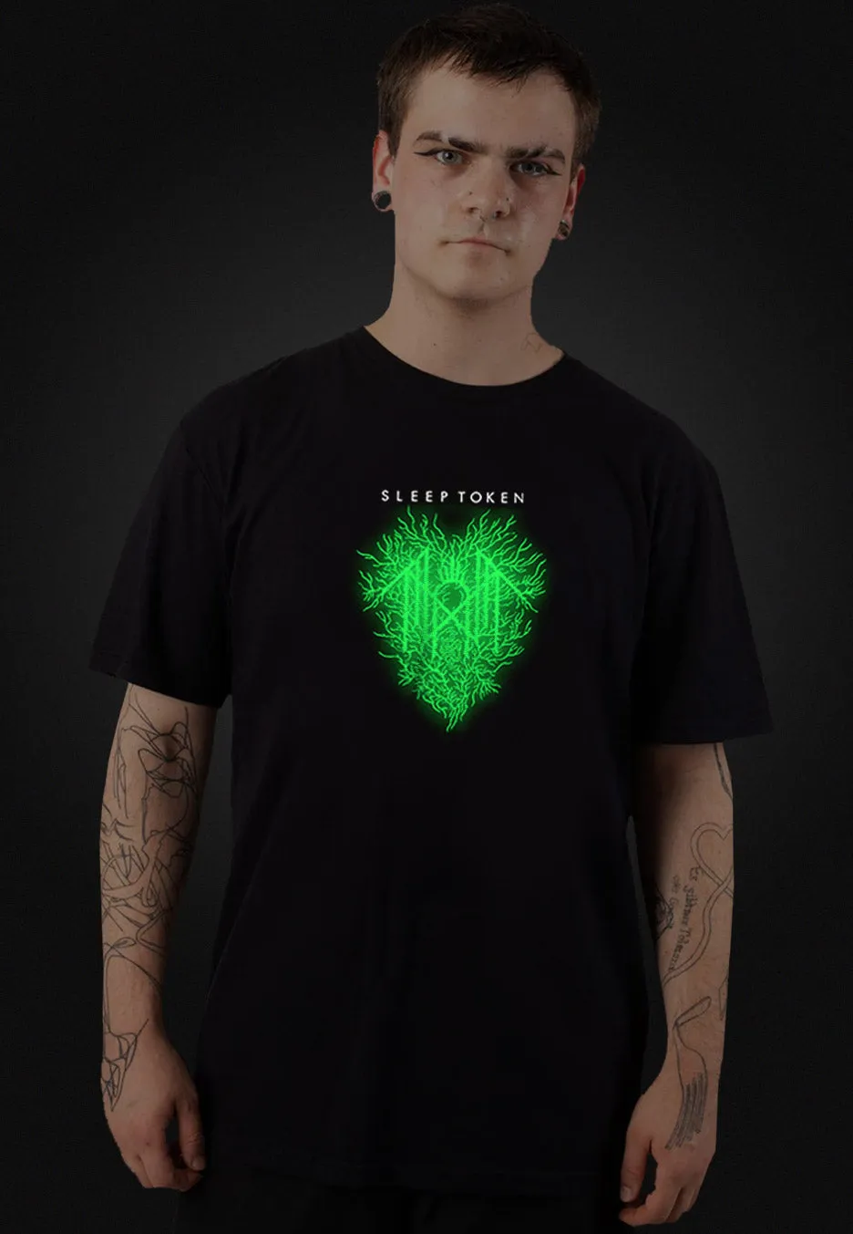 Sleep Token - Depth Logo Glow In The Dark - T-Shirt