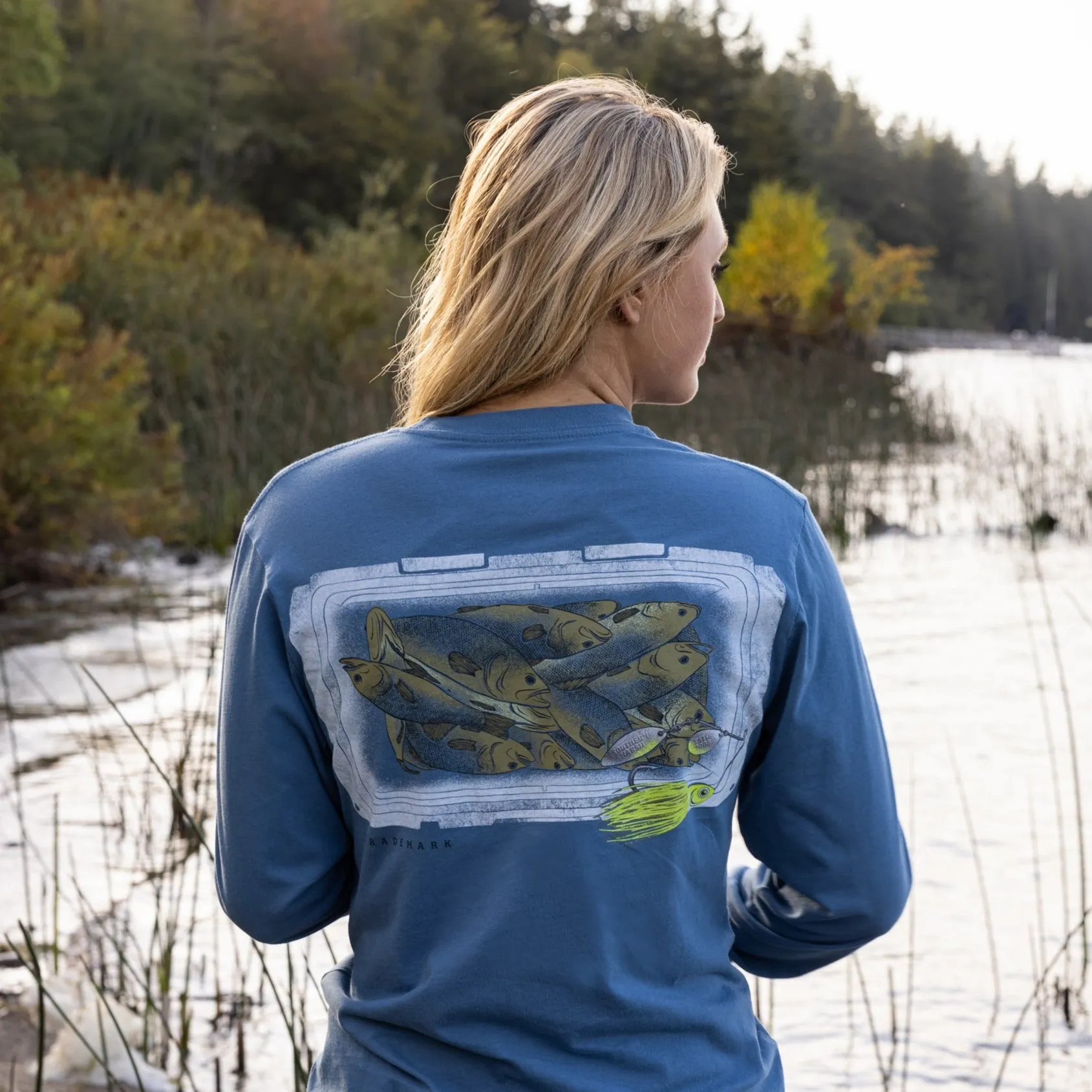 Southern Marsh 21 Boatload Bass Tee - Long Sleeve