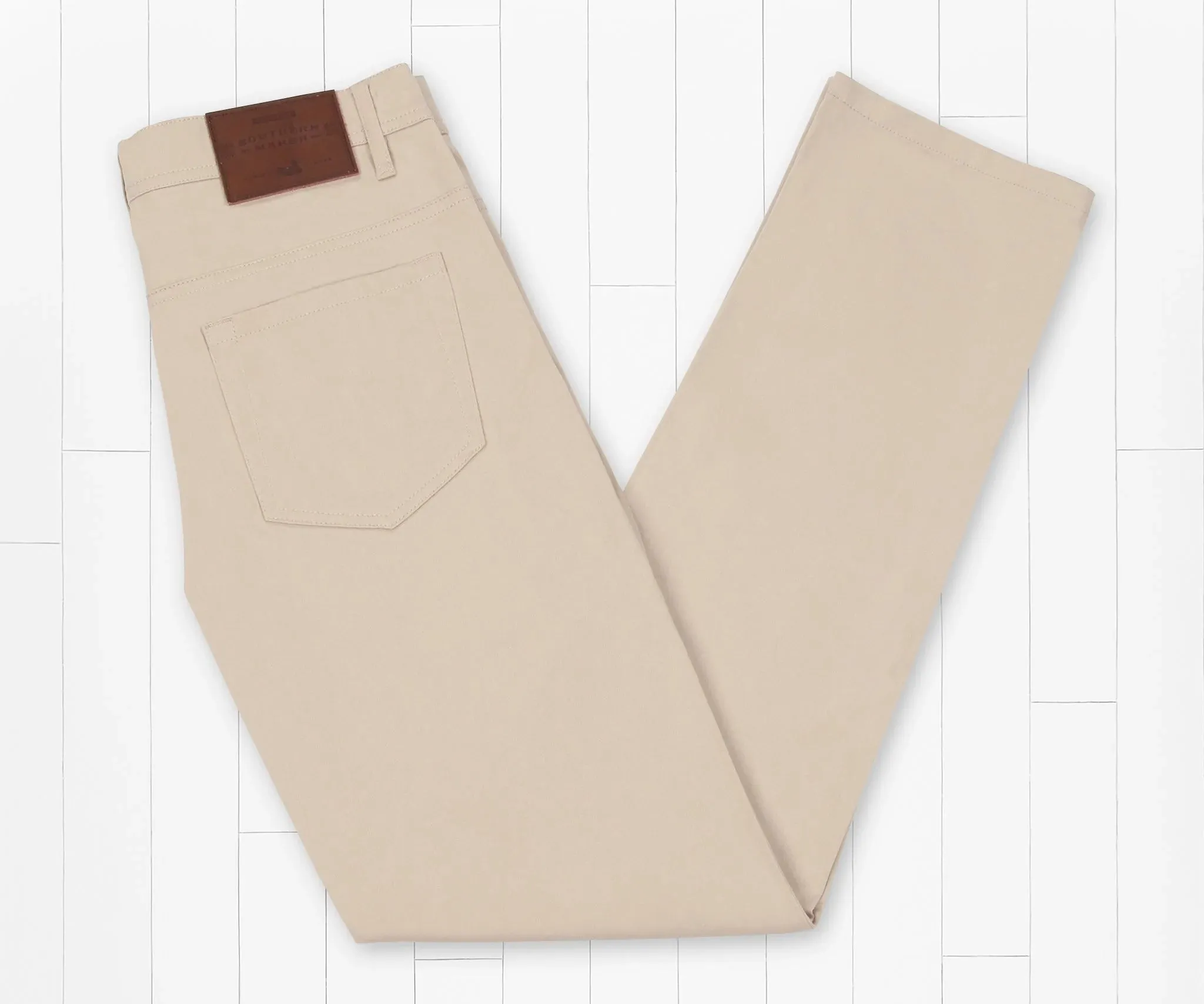 Southern Marsh 21 Brazos Stretch Twill Pant - Audubon Tan