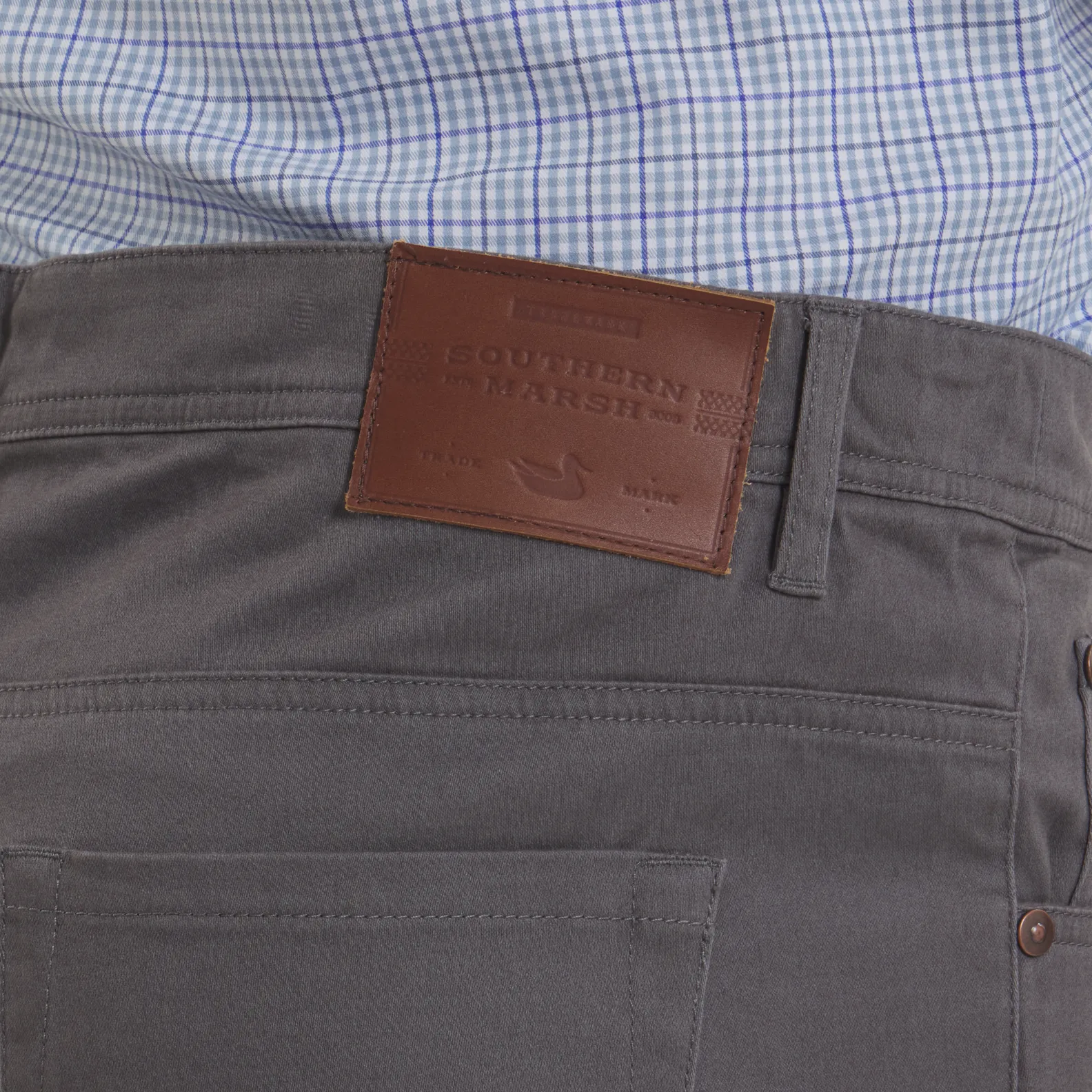 Southern Marsh 21 Brazos Stretch Twill Pant - Midnight Gray