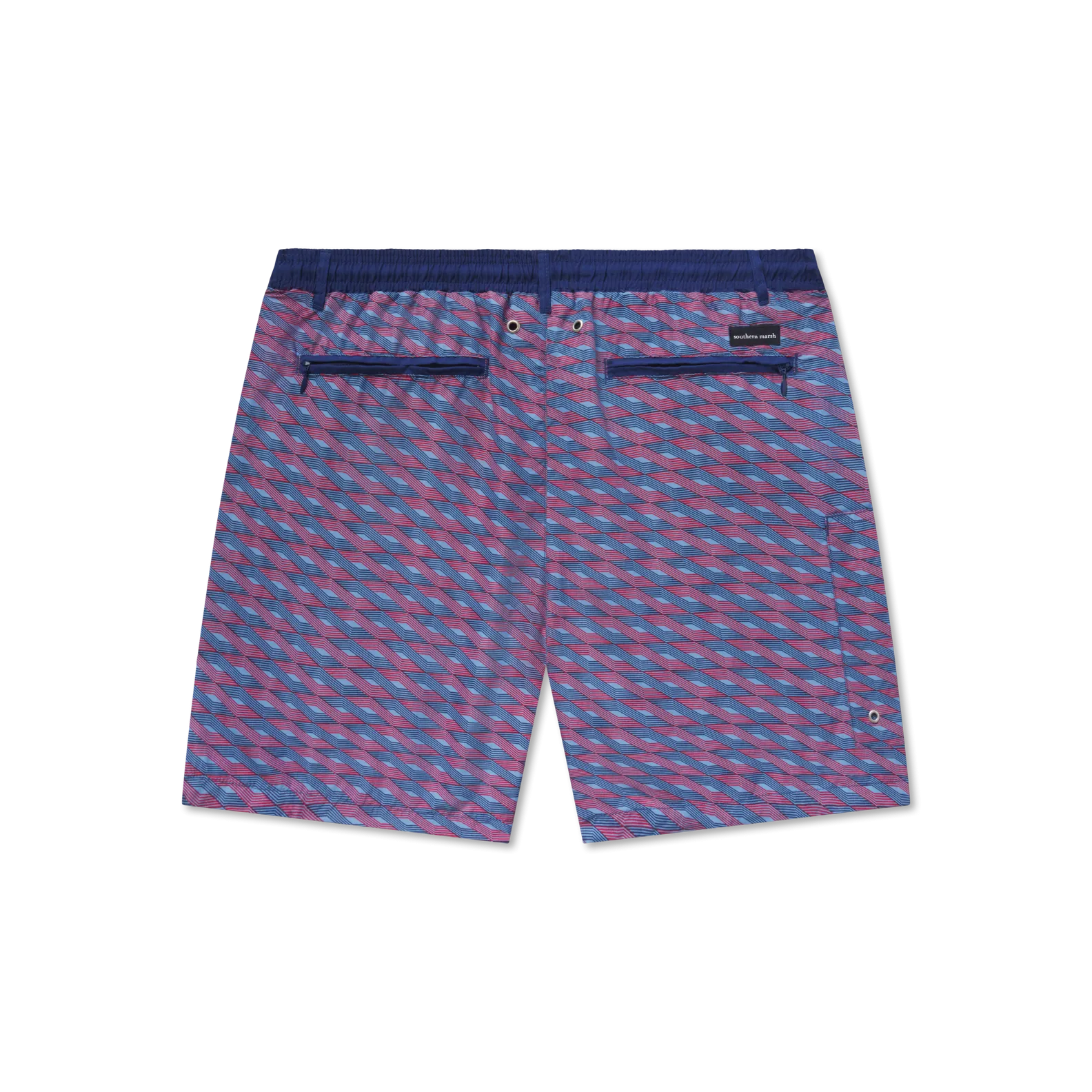 Southern Marsh 21 Dockside Swim Trunk - Lattice