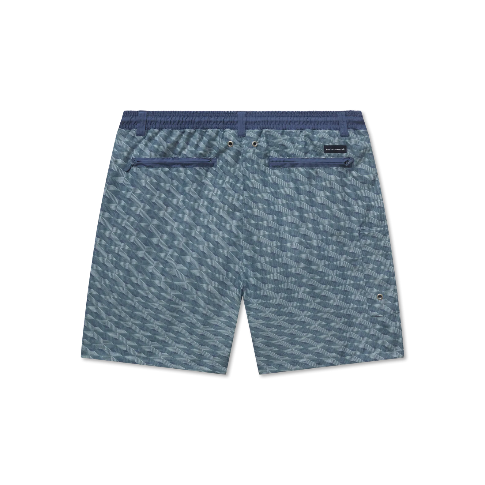 Southern Marsh 21 Dockside Swim Trunk - Lattice